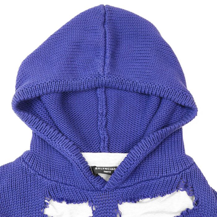 Balenciaga Balenciaga Balenciaga UNIFIT Cotton Hoodie Cotton Sweatshirts & Hoodies DUTY FREE for USA Size ONE SIZE - 6 Thumbnail
