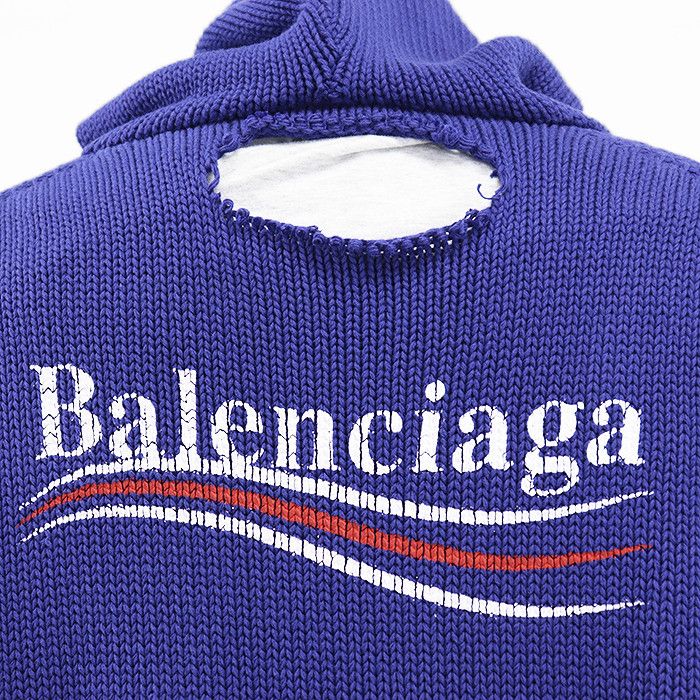 Balenciaga Balenciaga Balenciaga UNIFIT Cotton Hoodie Cotton Sweatshirts & Hoodies DUTY FREE for USA Size ONE SIZE - 15 Thumbnail