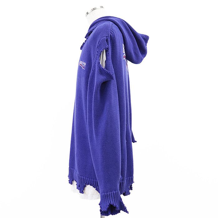 Balenciaga Balenciaga Balenciaga UNIFIT Cotton Hoodie Cotton Sweatshirts & Hoodies DUTY FREE for USA Size ONE SIZE - 3 Thumbnail