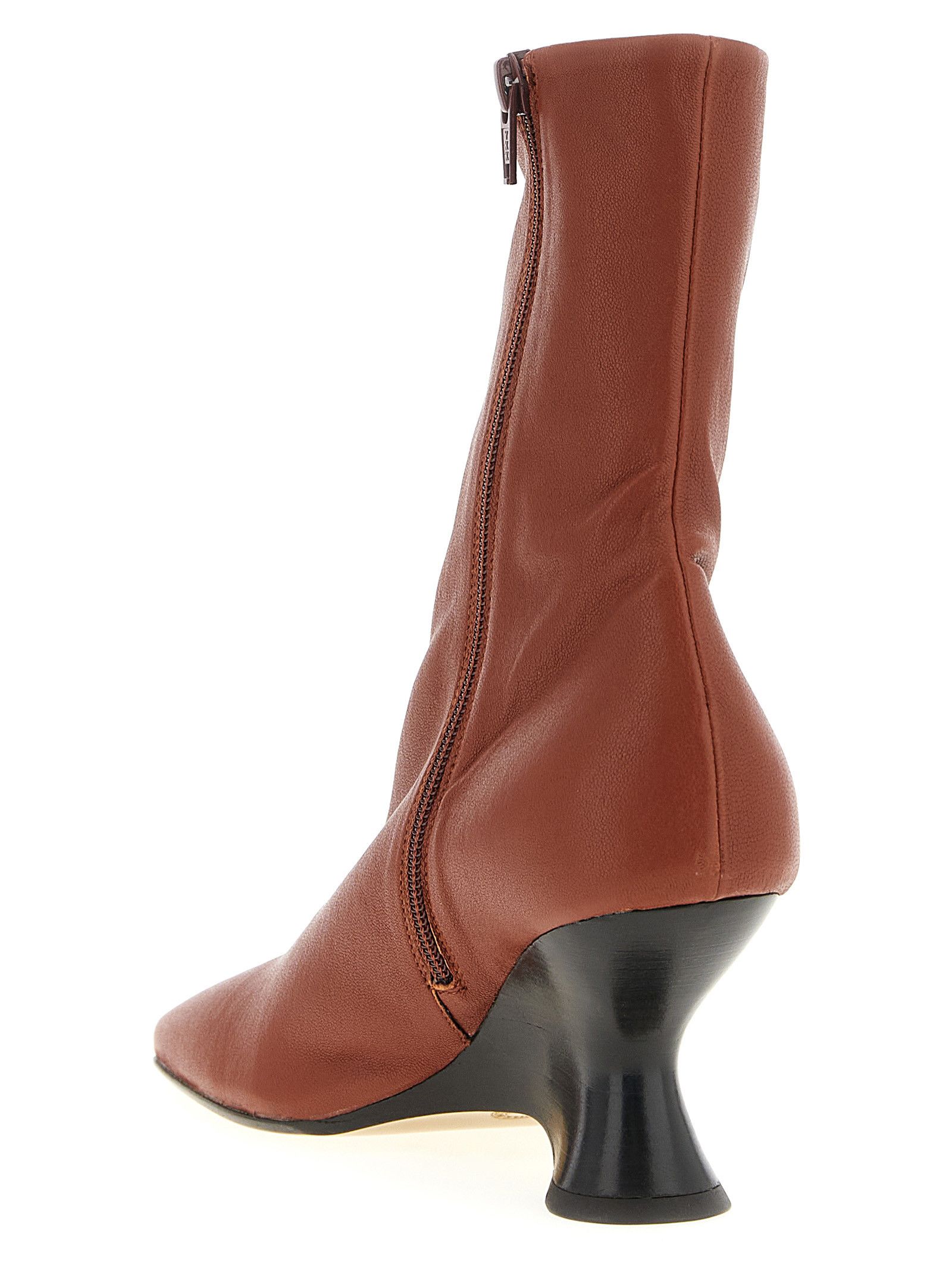 Dries Van Noten 'W.L.' ankle boots Size US 7.5 / IT 37.5 - 3 Thumbnail