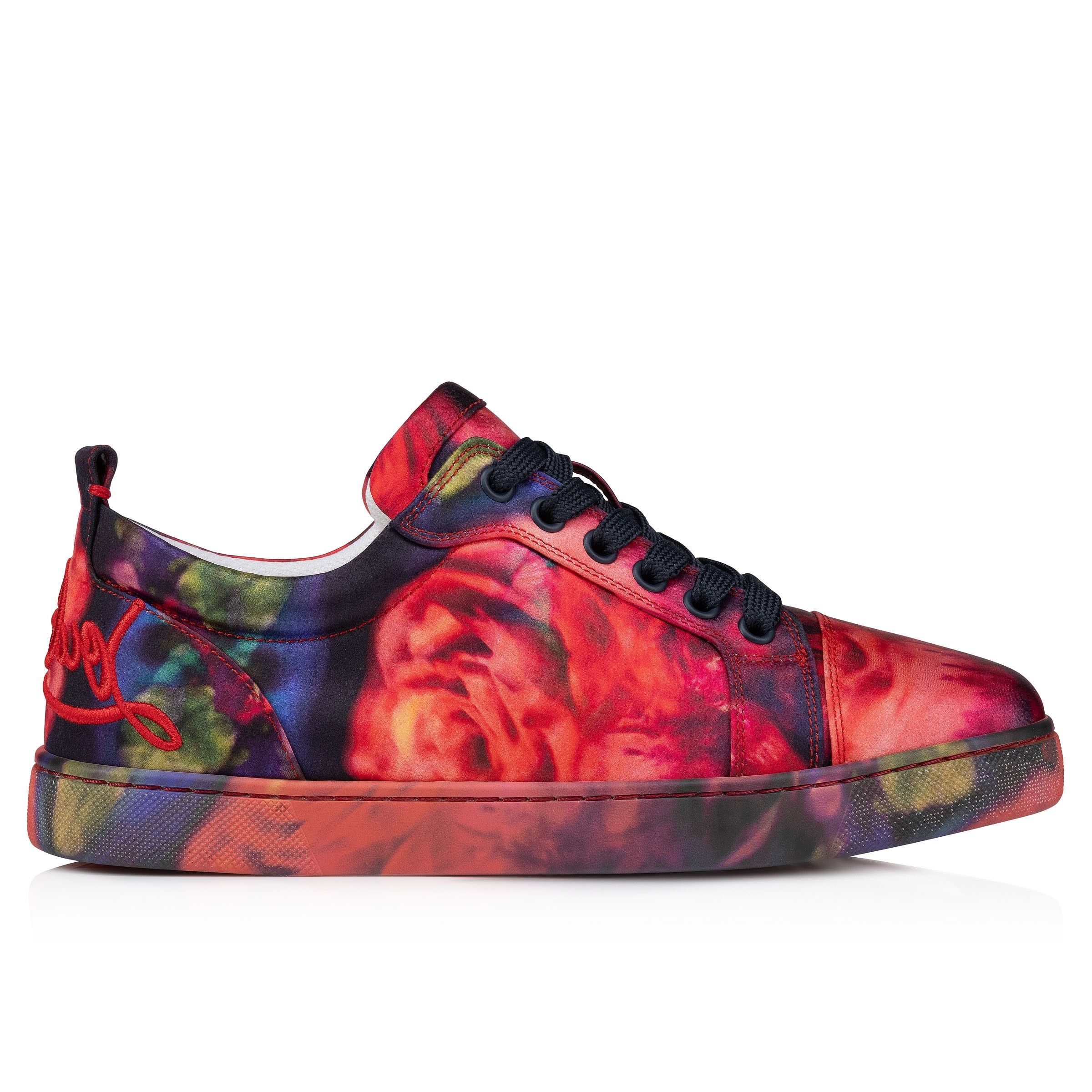 Christian Louboutin fun louis junior satin roses Size US 7 / IT 37 - 3 Thumbnail