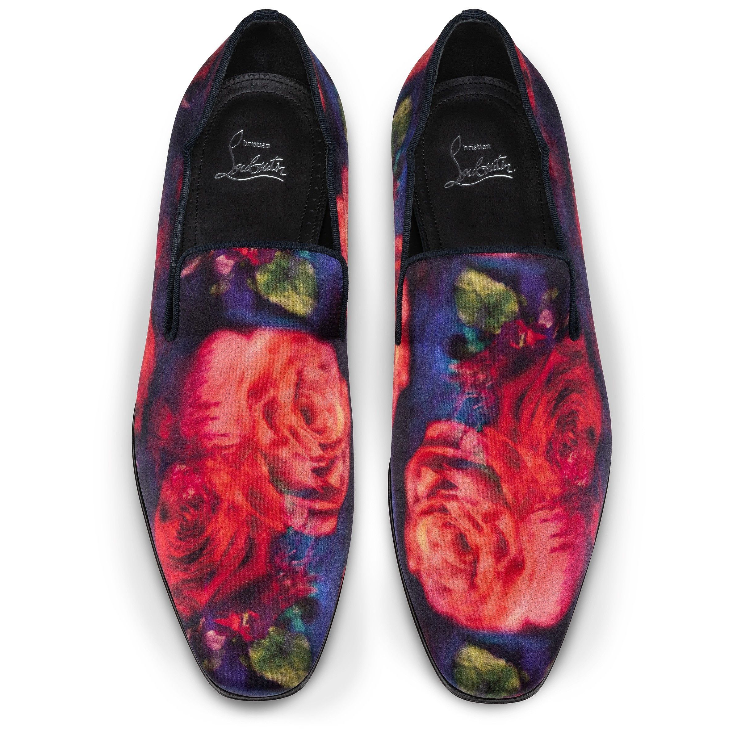 Christian Louboutin dandy chick satin roses Size US 13 / EU 46 - 4 Thumbnail