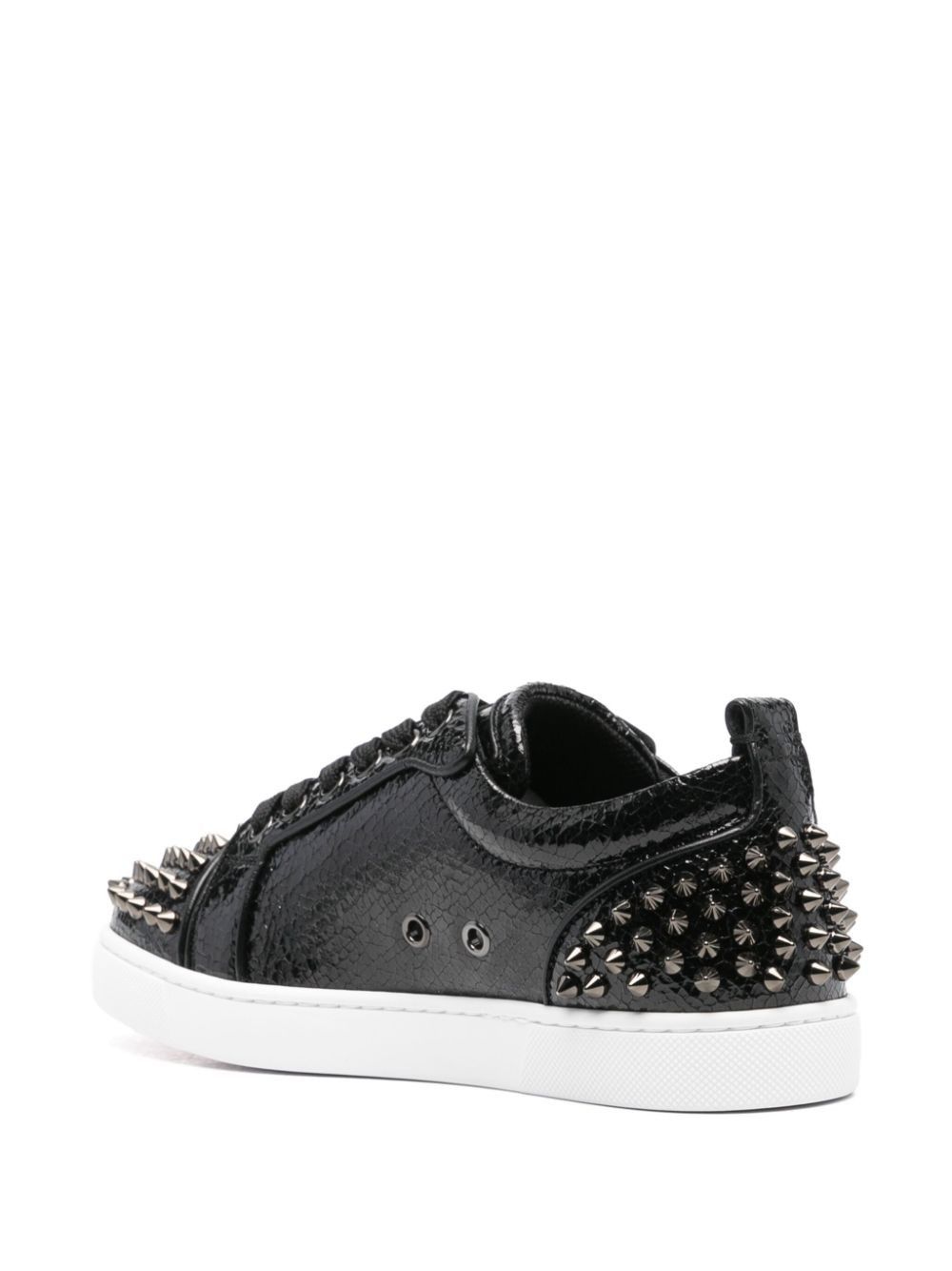 Christian Louboutin louise junior spikes black Size US 8 / IT 38 - 3 Thumbnail