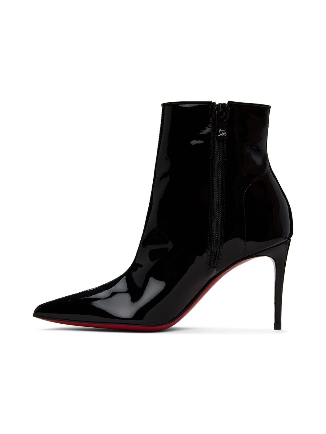 Christian Louboutin sporty kate booty 85mm patent leather Size US 5 / IT 35 - 4 Thumbnail