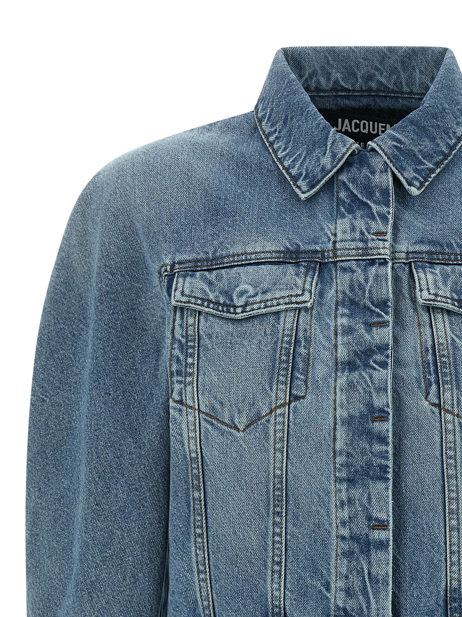 Jacquemus 'La Veste de-Nimes Ovalo' jacket Size XS / US 0-2 / IT 36-38 - 3 Thumbnail