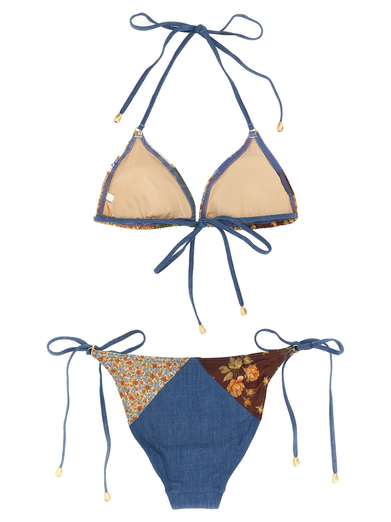 Zimmermann 'Lucky Cotton Mini Tri' bikini Size XS / US 0-2 / IT 36-38 - 2 Thumbnail