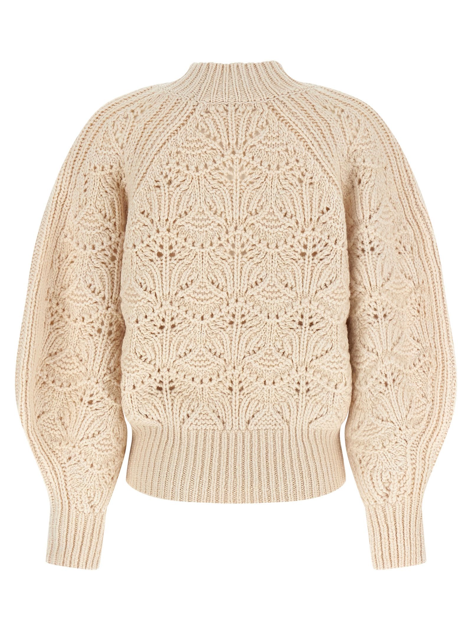 Zimmermann 'Hypnotic Cable Knit' sweater Size M / US 6-8 / IT 42-44 - 2 Thumbnail