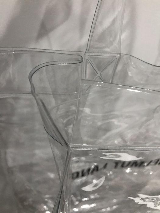 Helmut lang clear tote on sale bag