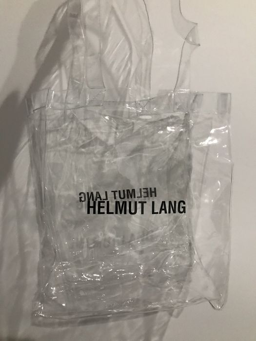 Helmut lang 2025 clear tote