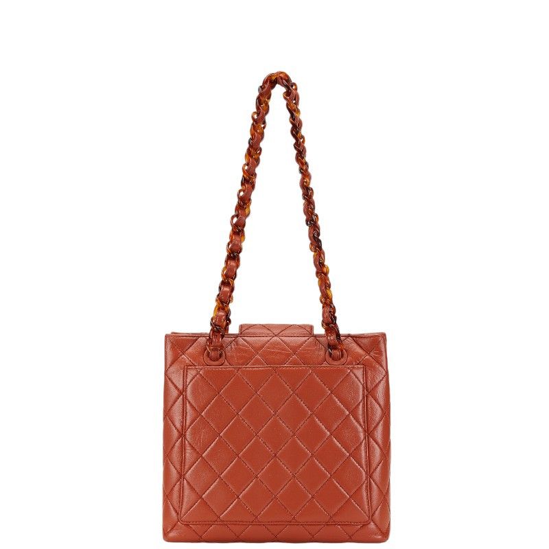 Chanel Chanel Coco Mark Matelasse Lambskin Shoulder Bag Leather Shoulder Bag DUTY FREE for USA