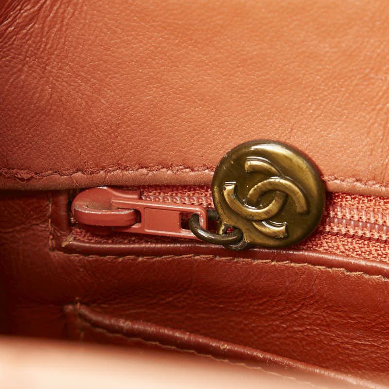 Chanel Chanel Coco Mark Matelasse Lambskin Shoulder Bag Leather Shoulder Bag DUTY FREE for USA