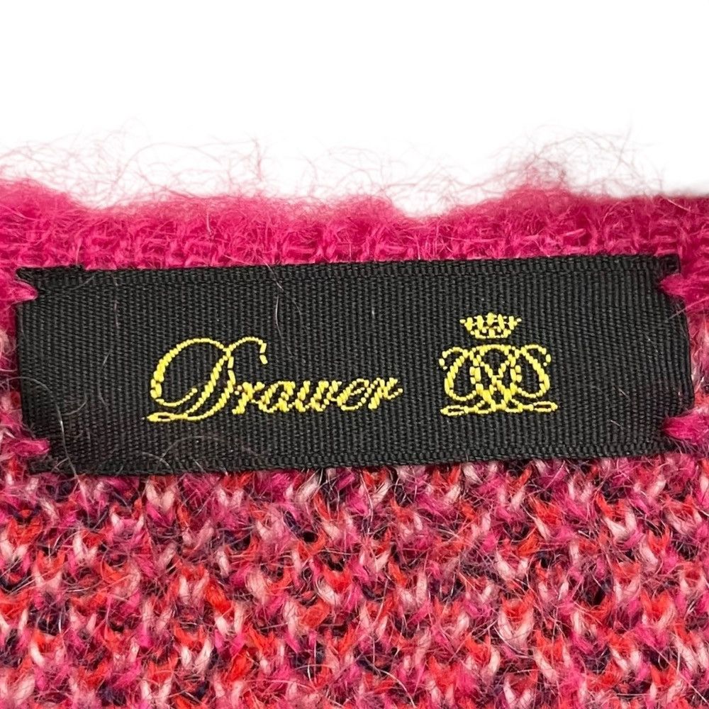 Other Other Drawer Mohair Check Knit Long Cardigan Others Outerwear DUTY FREE for USA Size ONE SIZE - 6 Thumbnail
