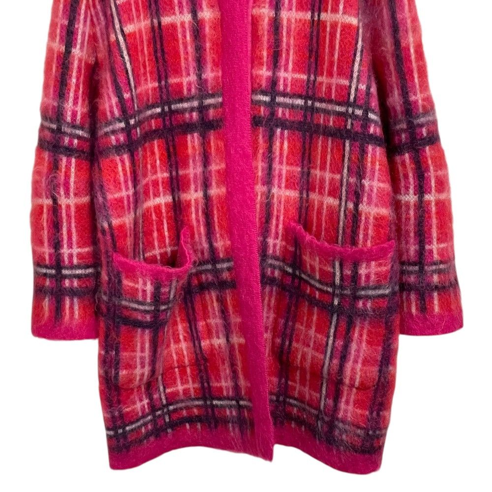Other Other Drawer Mohair Check Knit Long Cardigan Others Outerwear DUTY FREE for USA Size ONE SIZE - 5 Thumbnail
