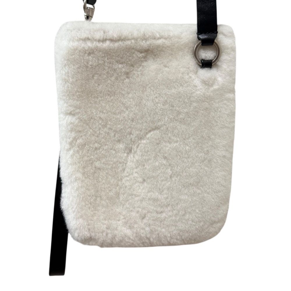 Jil Sander Jil Sander Jil Sander Shearling Mini Shoulder Bag Natural Material Shoulder Bag DUTY FREE for USA Size ONE SIZE - 4 Thumbnail