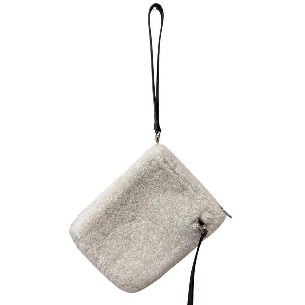 Jil Sander Jil Sander Jil Sander Shearling Mini Shoulder Bag Natural Material Shoulder Bag DUTY FREE for USA Size ONE SIZE - 2 Thumbnail