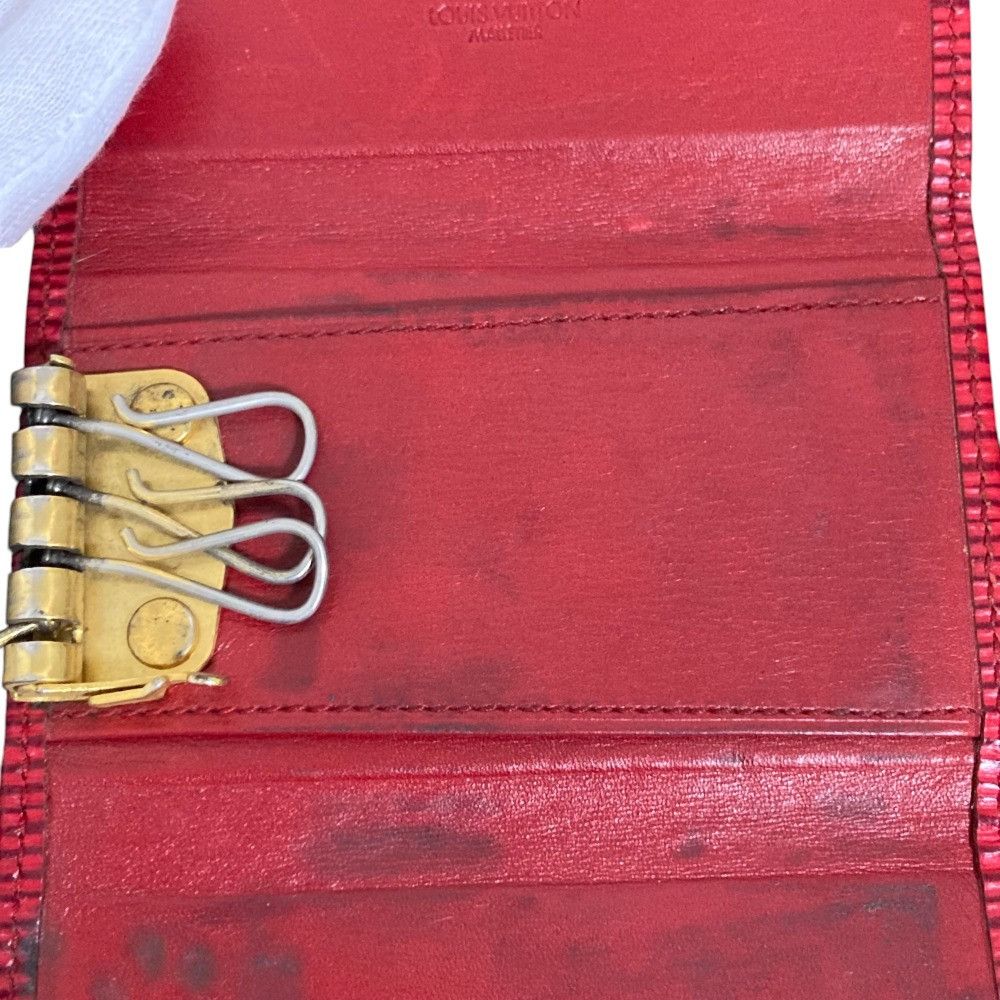 Louis Vuitton Louis Vuitton Louis Vuitton Epi Key Case Leather Key case M63827 DUTY FREE for USA Size ONE SIZE - 11 Thumbnail