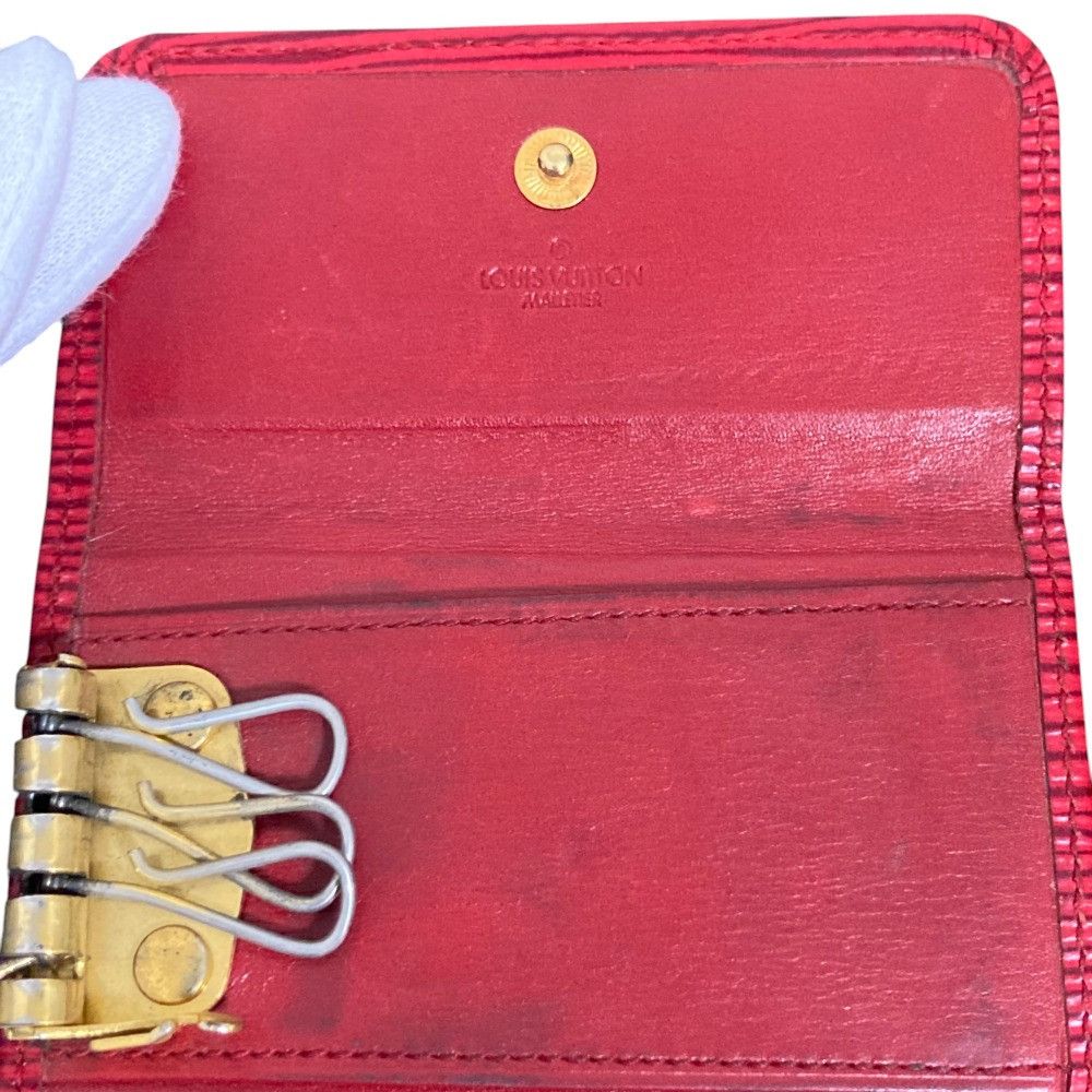 Louis Vuitton Louis Vuitton Louis Vuitton Epi Key Case Leather Key case M63827 DUTY FREE for USA Size ONE SIZE - 10 Thumbnail