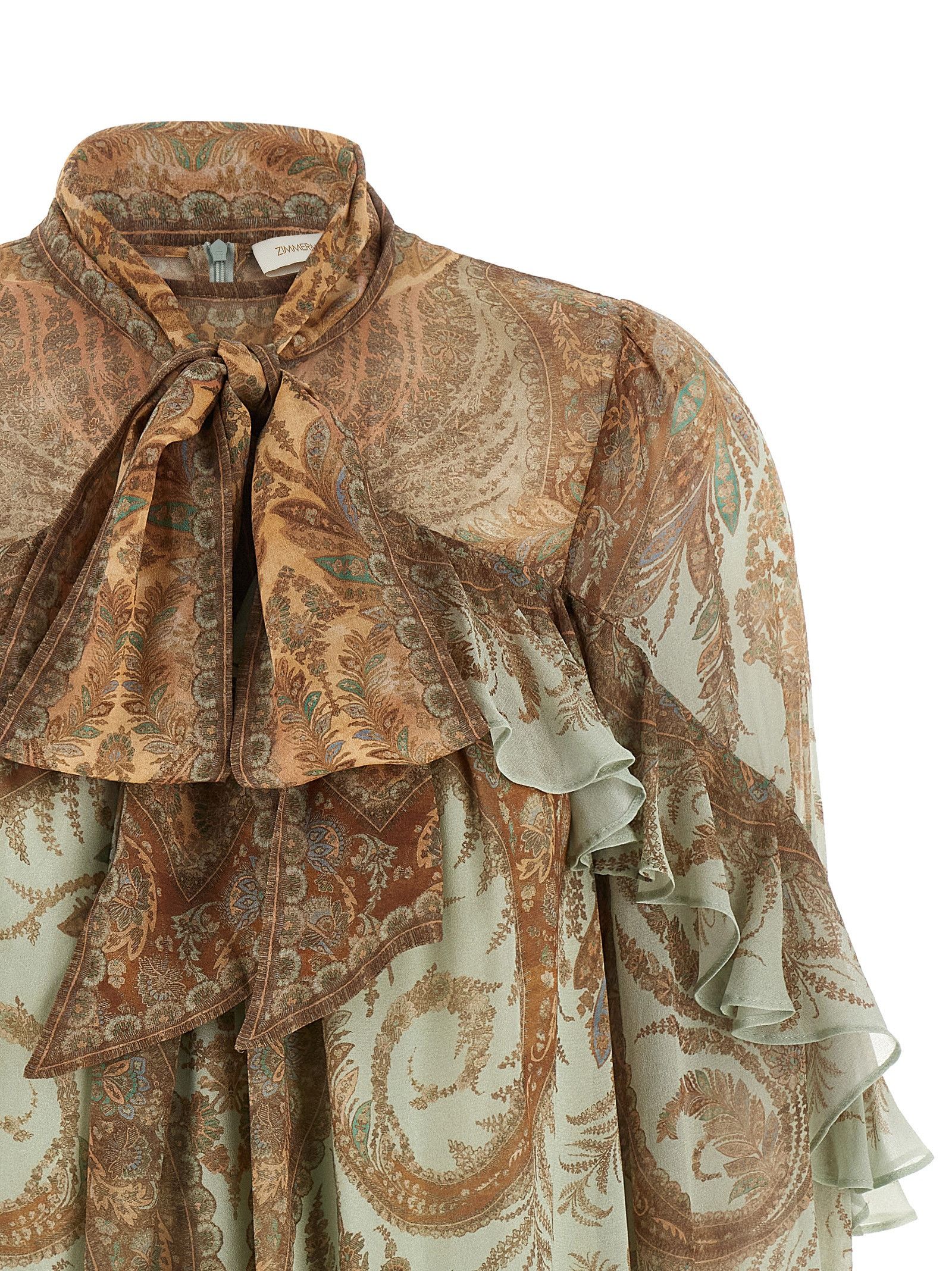 Zimmermann 'Memento Flutter' blouse Size XS / US 0-2 / IT 36-38 - 3 Thumbnail