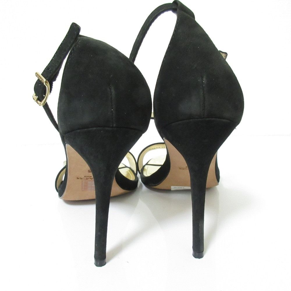 Coach Coach Coach HAMPTON ITL NUBUCK High Heel Sandals Suede Shoes DUTY FREE for USA Size ONE SIZE - 3 Thumbnail