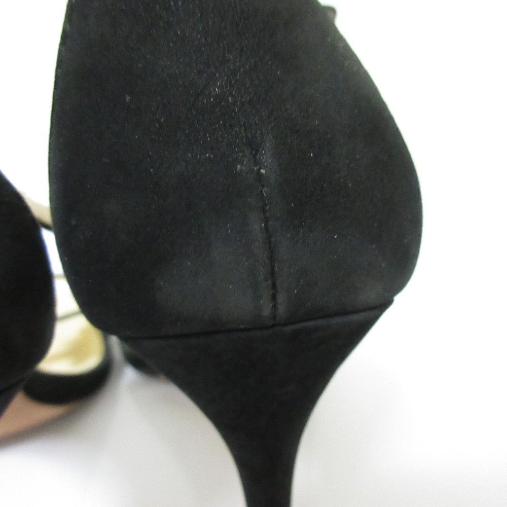 Coach Coach Coach HAMPTON ITL NUBUCK High Heel Sandals Suede Shoes DUTY FREE for USA Size ONE SIZE - 9 Thumbnail