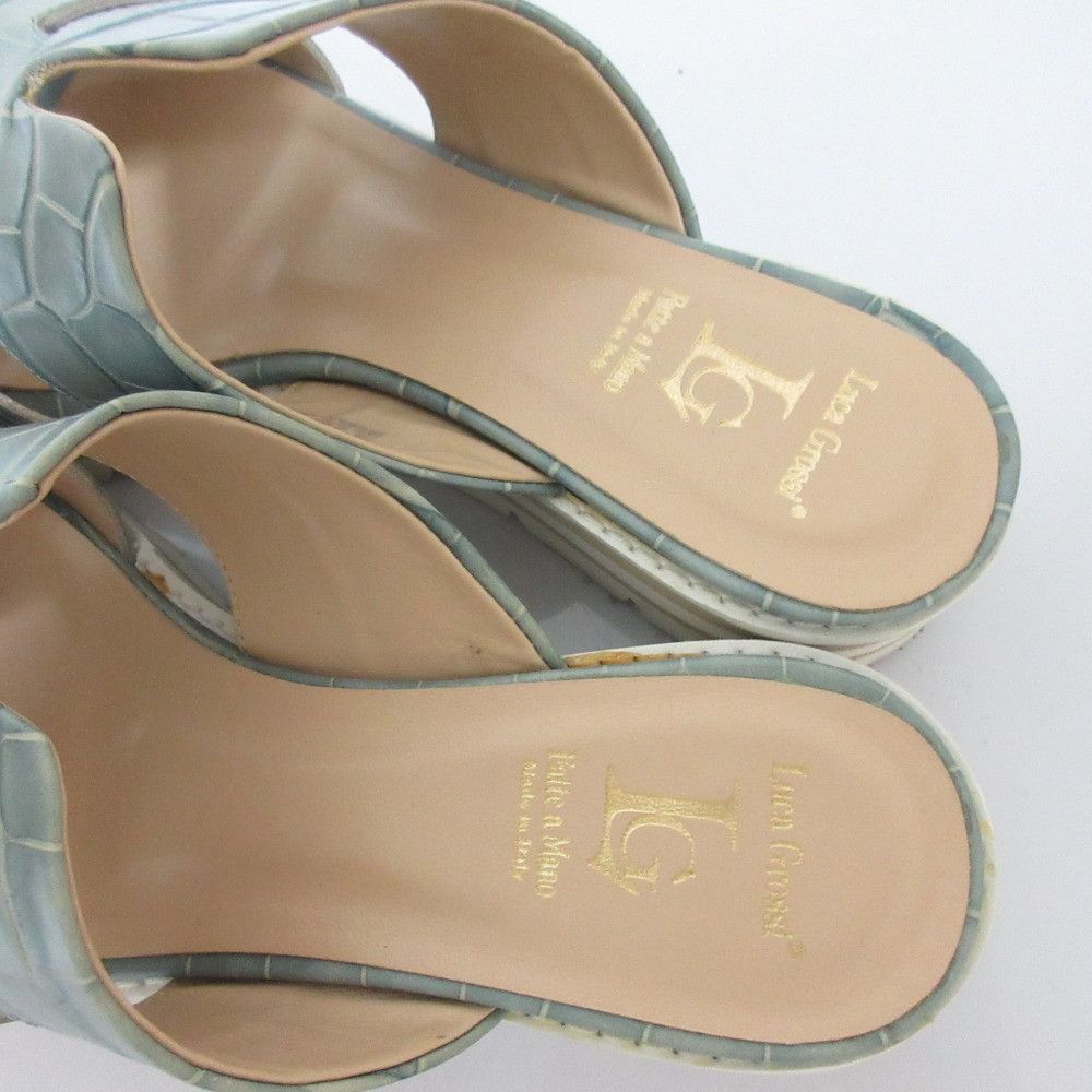 Other Other Luca Grossi Platform Sandals Leather Shoes DUTY FREE for USA Size ONE SIZE - 5 Thumbnail