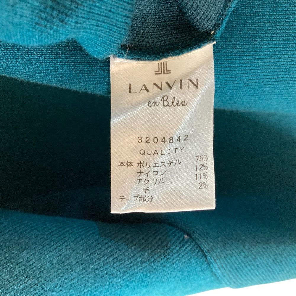 Lanvin Lanvin LANVIN en Bleu Back Ribbon Knit Pullover Sweater Others Tops 3204842 DUTY FREE for USA Size ONE SIZE - 4 Thumbnail