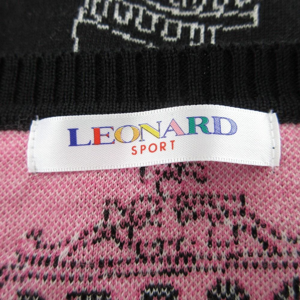 Other Other LEONARD SPORT Wool Knit Sweater Cotton Tops DUTY FREE for USA Size ONE SIZE - 4 Thumbnail
