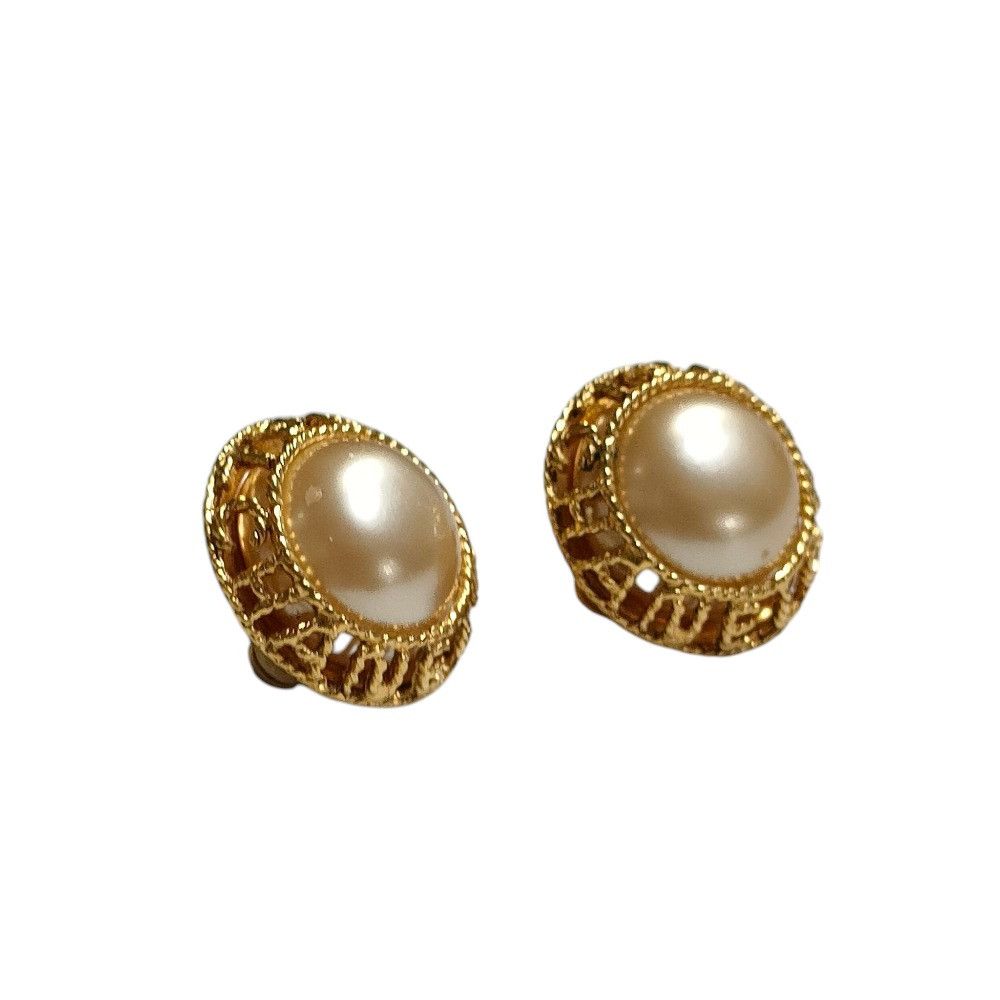 Chanel Chanel Chanel Clip Earrings Metal Earrings DUTY FREE for USA Size ONE SIZE - 4 Thumbnail