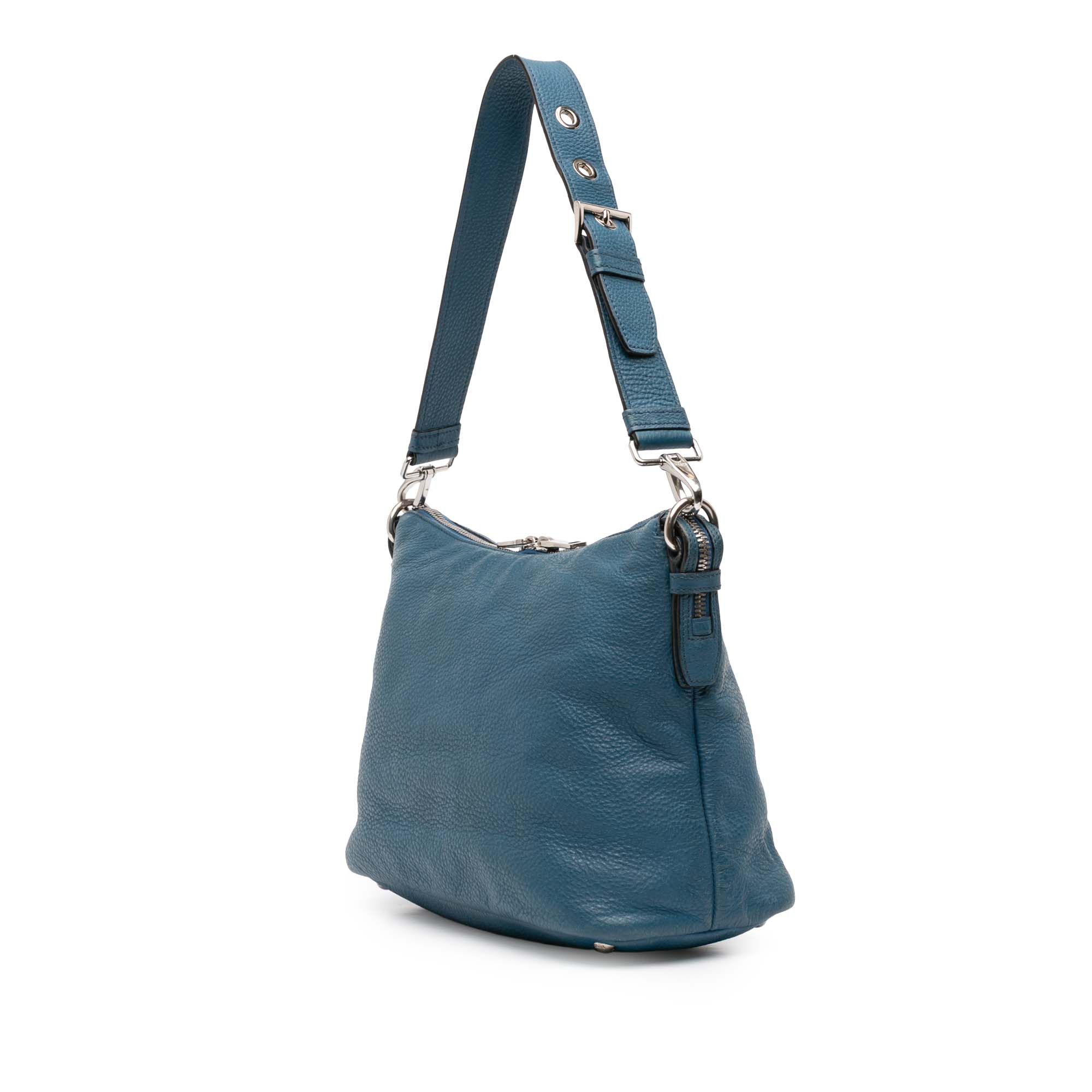 Prada Prada Vitello Daino Shoulder Bag Size ONE SIZE - 2 Thumbnail