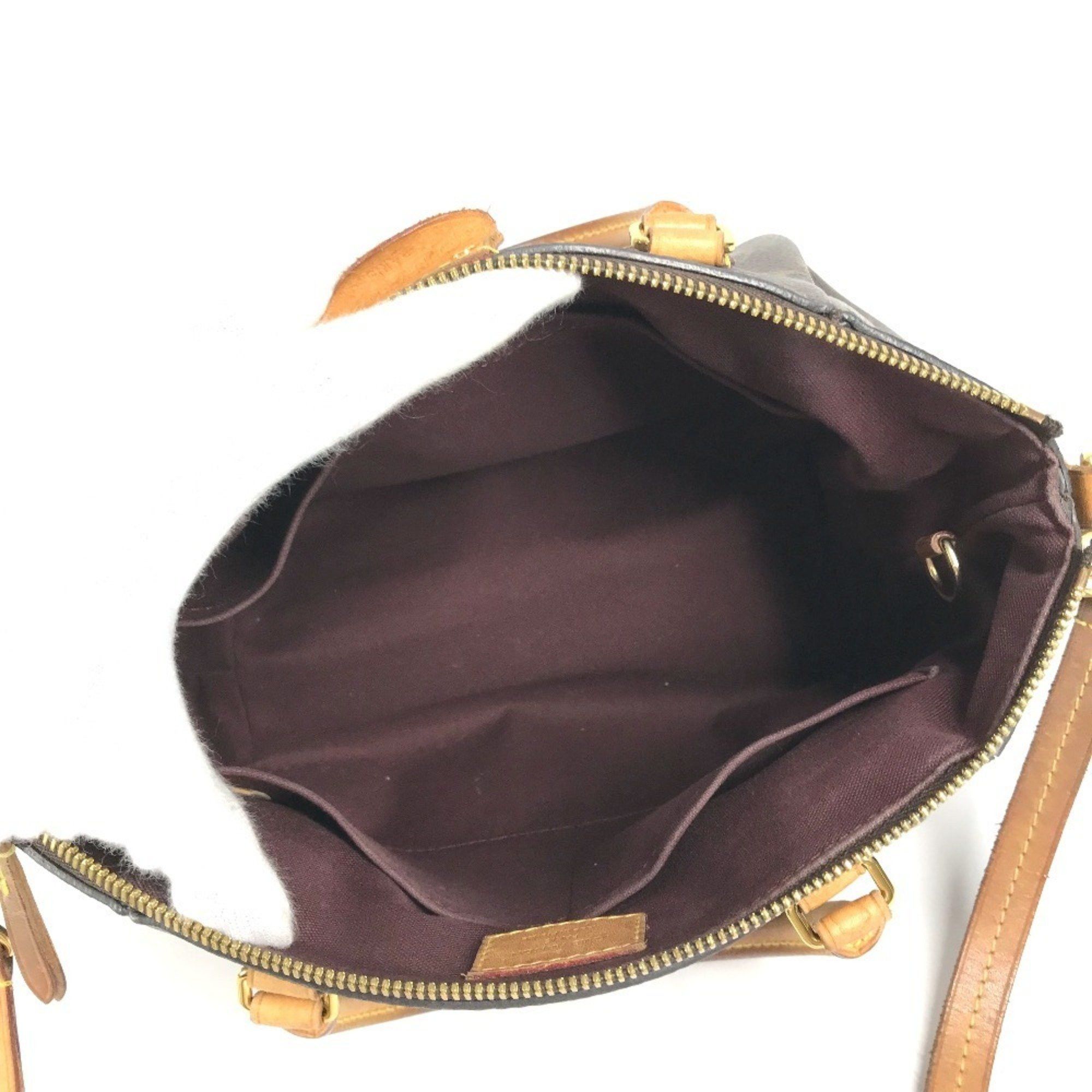 LOUIS VUITTON M48813 Monogram Turen PM Tote Bag, 2-Way Shoulder Handbag, Canvas, Unisex, Brown