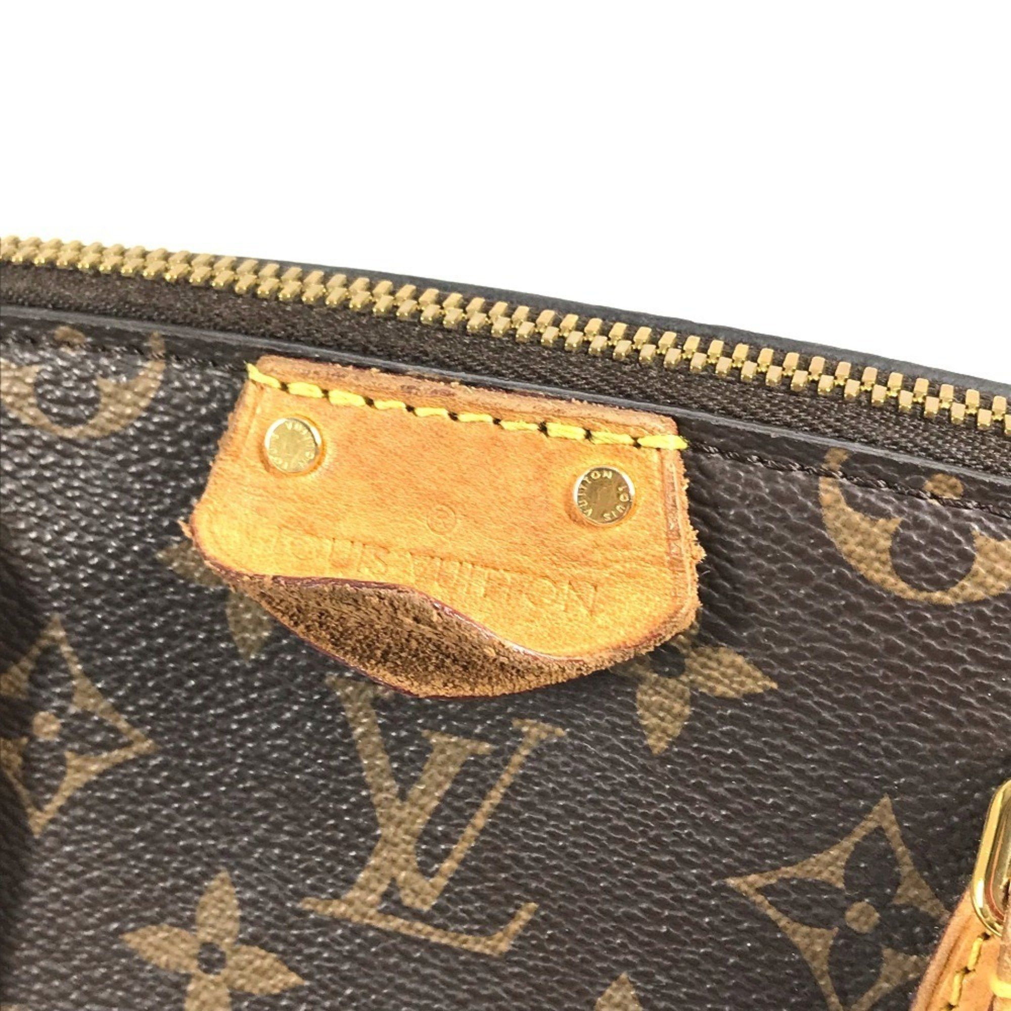 LOUIS VUITTON M48813 Monogram Turen PM Tote Bag, 2-Way Shoulder Handbag, Canvas, Unisex, Brown