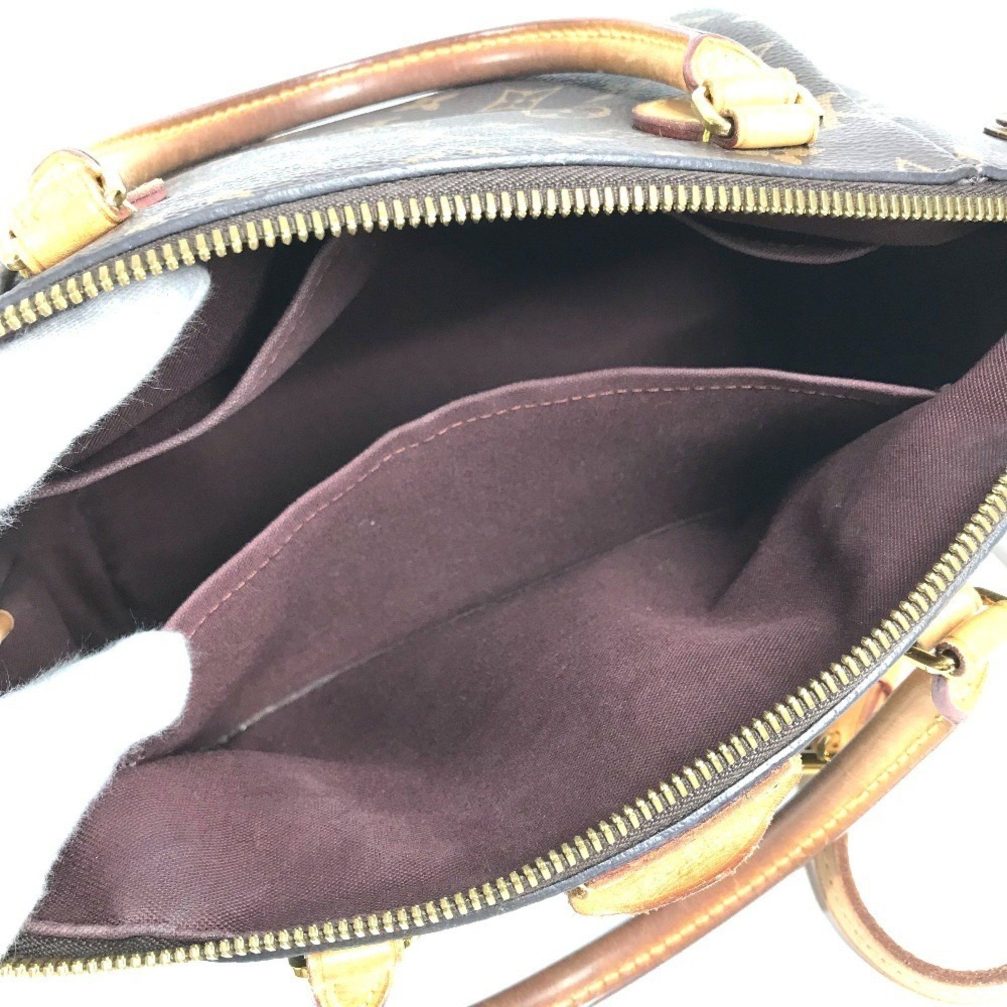 LOUIS VUITTON M48813 Monogram Turen PM Tote Bag, 2-Way Shoulder Handbag, Canvas, Unisex, Brown