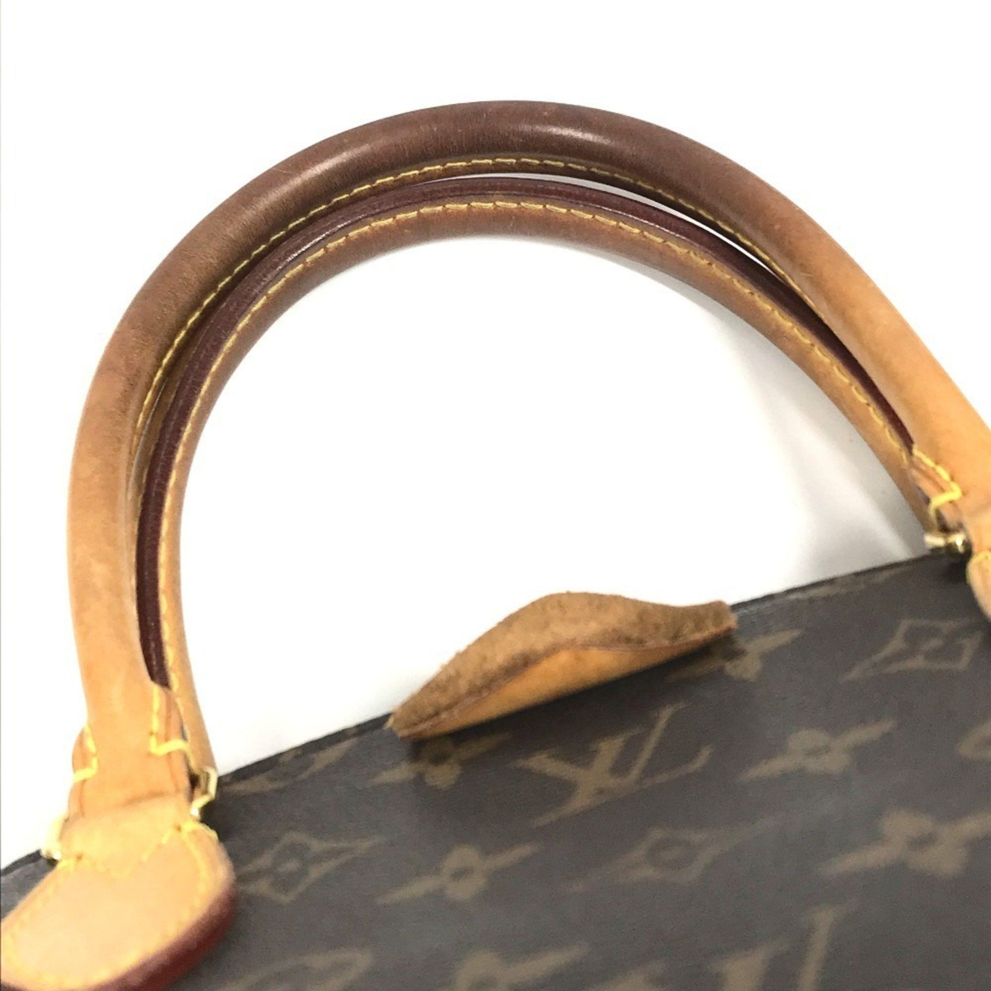 LOUIS VUITTON M48813 Monogram Turen PM Tote Bag, 2-Way Shoulder Handbag, Canvas, Unisex, Brown