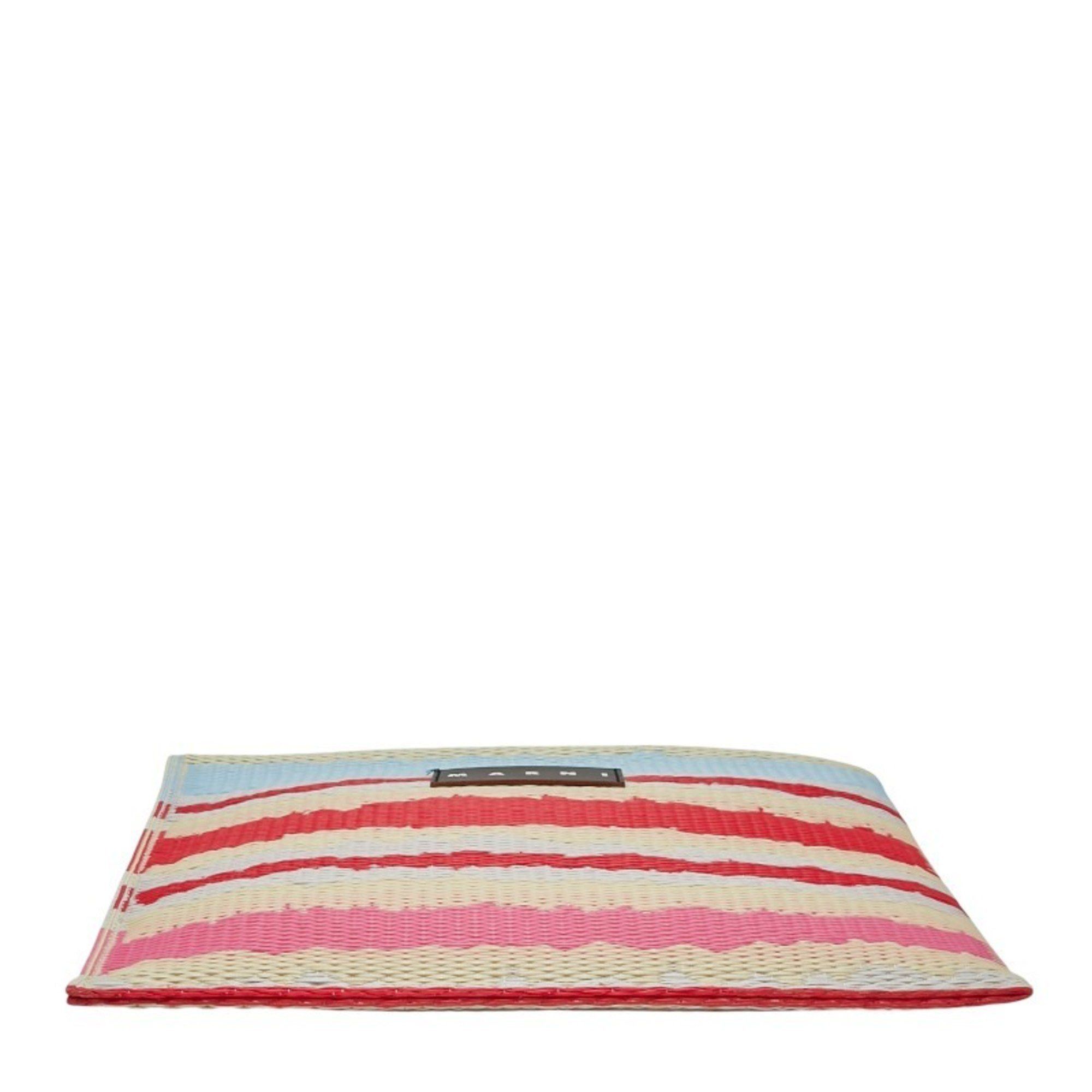 Marni Marni Market Tatami Tote Handbag, Multicolored Nylon and Polypropylene, Women's, MARNI Size ONE SIZE - 3 Thumbnail