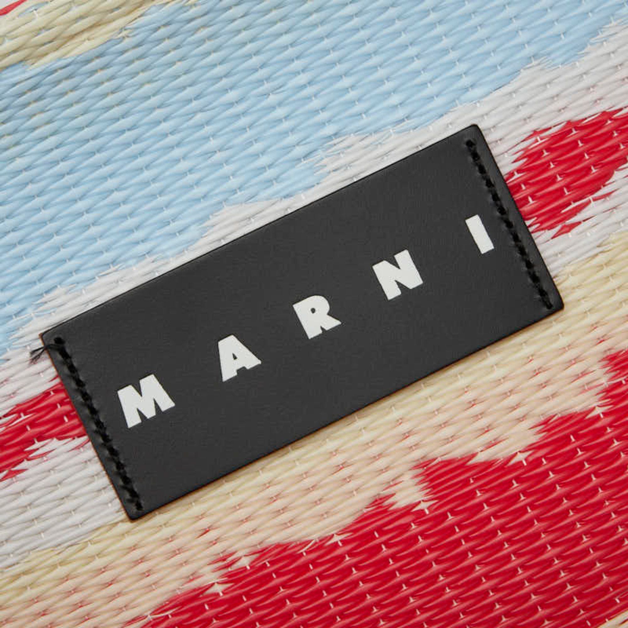Marni Marni Market Tatami Tote Handbag, Multicolored Nylon and Polypropylene, Women's, MARNI Size ONE SIZE - 7 Thumbnail