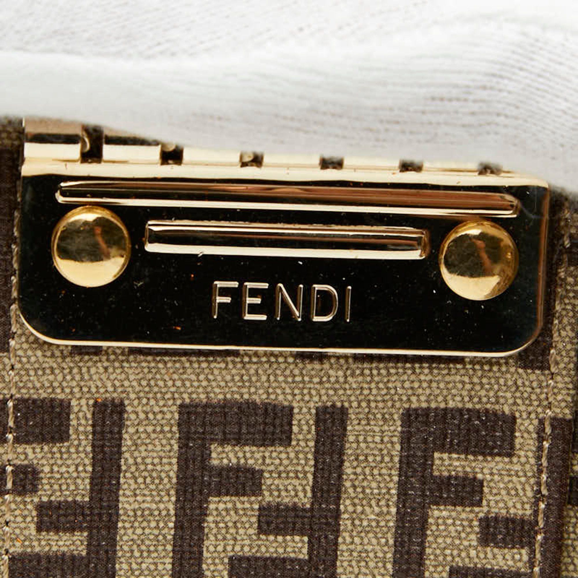 Fendi Fendi Zucchino 6-ring key case 8AP002 Orange leather Women's FENDI Size ONE SIZE - 9 Thumbnail