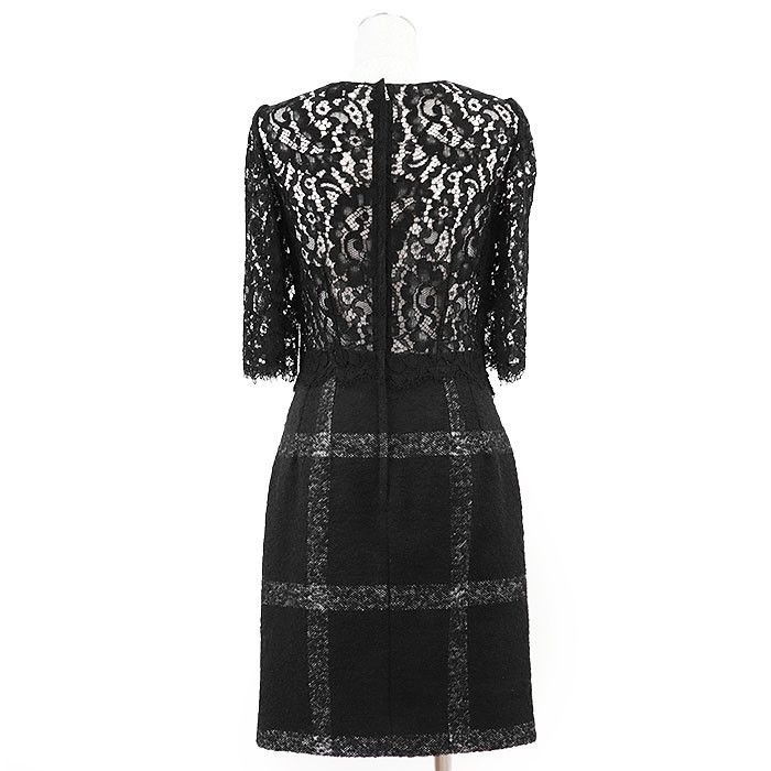 Dolce & Gabbana Dolce & Gabbana Dolce & Gabbana Lace Boucle Knit Dress Others Dresses DUTY FREE for USA Size ONE SIZE - 6 Thumbnail