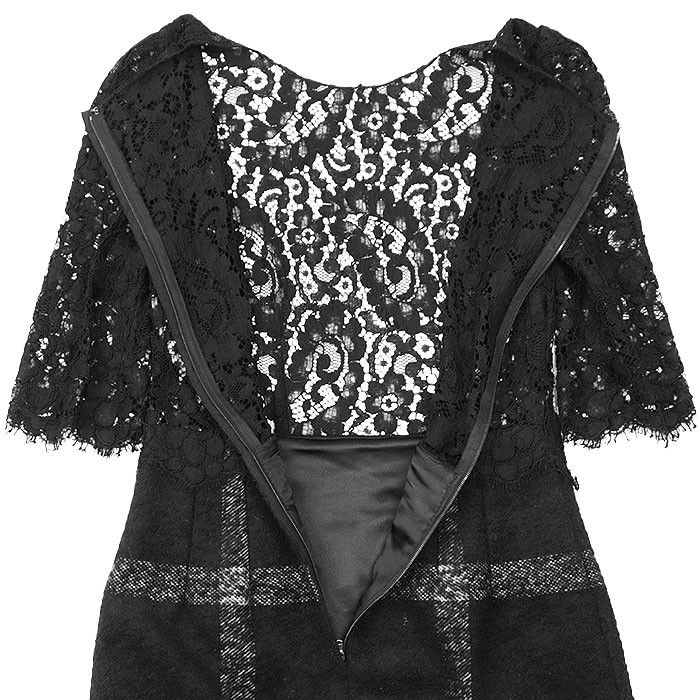 Dolce & Gabbana Dolce & Gabbana Dolce & Gabbana Lace Boucle Knit Dress Others Dresses DUTY FREE for USA Size ONE SIZE - 8 Thumbnail