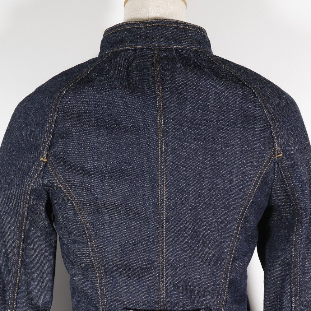 Louis Vuitton Louis Vuitton Louis Vuitton Monogram Cotton Polyurethane Denim Jacket Cotton Outerwear DUTY FREE for USA Size ONE SIZE - 4 Thumbnail