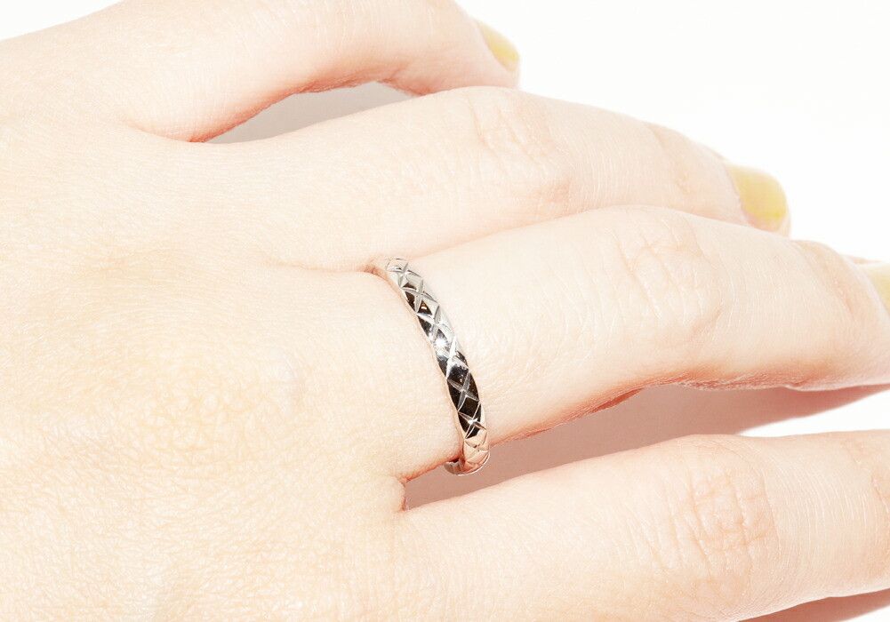 Chanel Chanel Chanel Coco Crush Pt950 Ring Size 16 Metal Ring J11117 DUTY FREE for USA Size ONE SIZE - 5 Thumbnail