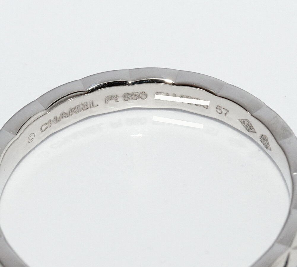 Chanel Chanel Chanel Coco Crush Pt950 Ring Size 16 Metal Ring J11117 DUTY FREE for USA Size ONE SIZE - 4 Thumbnail