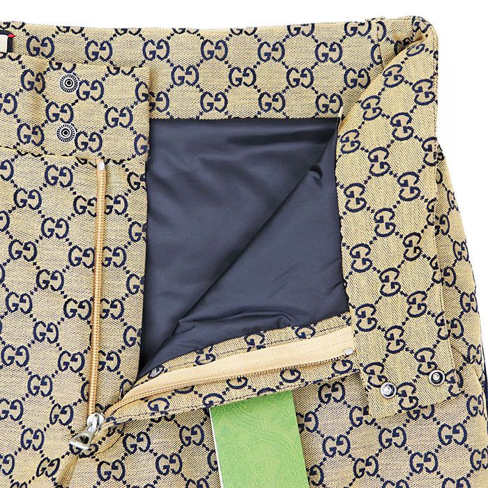 Gucci Gucci Gucci GG Monogram Jacquard Padded Pants Cotton Pants 721764 ZAKYZ DUTY FREE for USA Size ONE SIZE - 7 Thumbnail