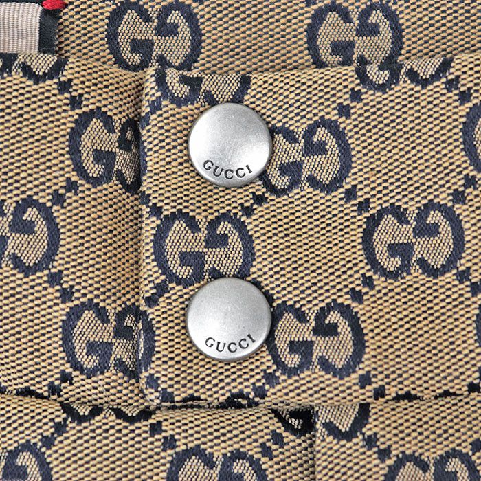 Gucci Gucci Gucci GG Monogram Jacquard Padded Pants Cotton Pants 721764 ZAKYZ DUTY FREE for USA Size ONE SIZE - 3 Thumbnail