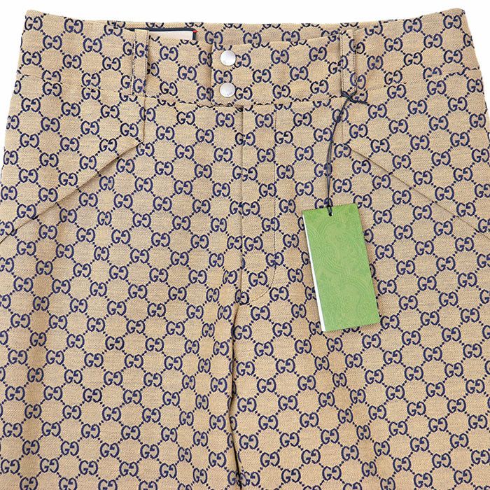 Gucci Gucci Gucci GG Monogram Jacquard Padded Pants Cotton Pants 721764 ZAKYZ DUTY FREE for USA Size ONE SIZE - 2 Thumbnail