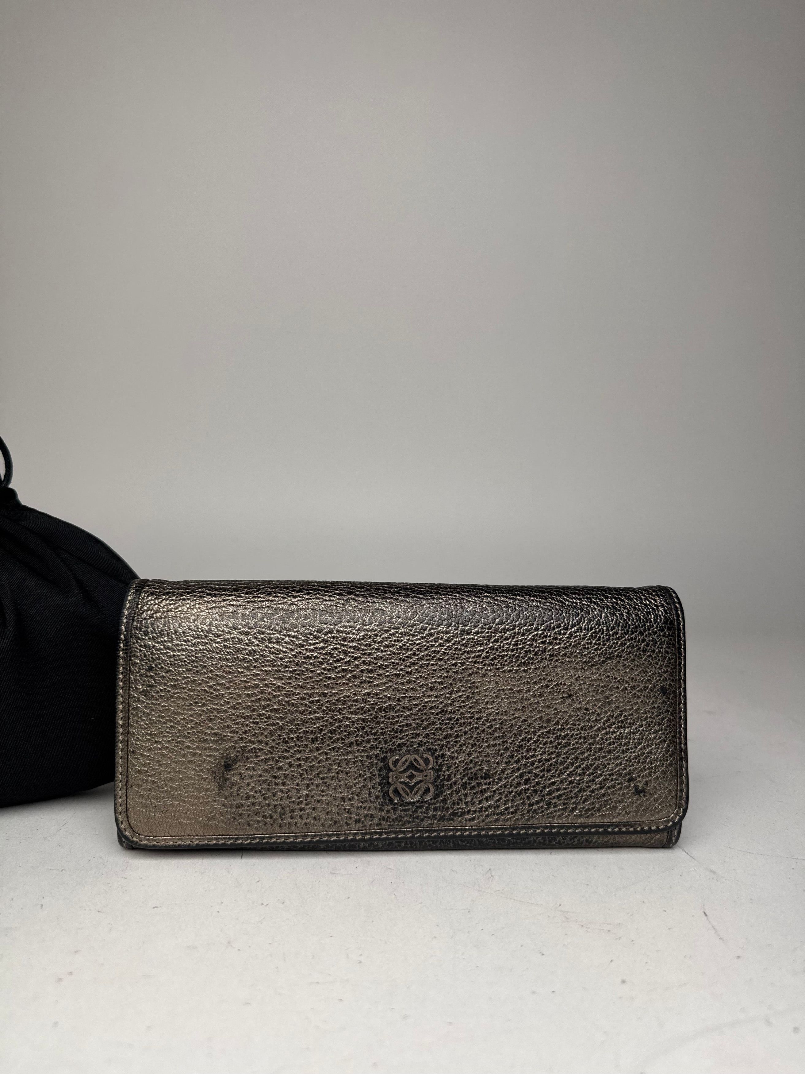 Loewe Vintage Madrid Leather Wallet Anthracite Size ONE SIZE - 3 Thumbnail