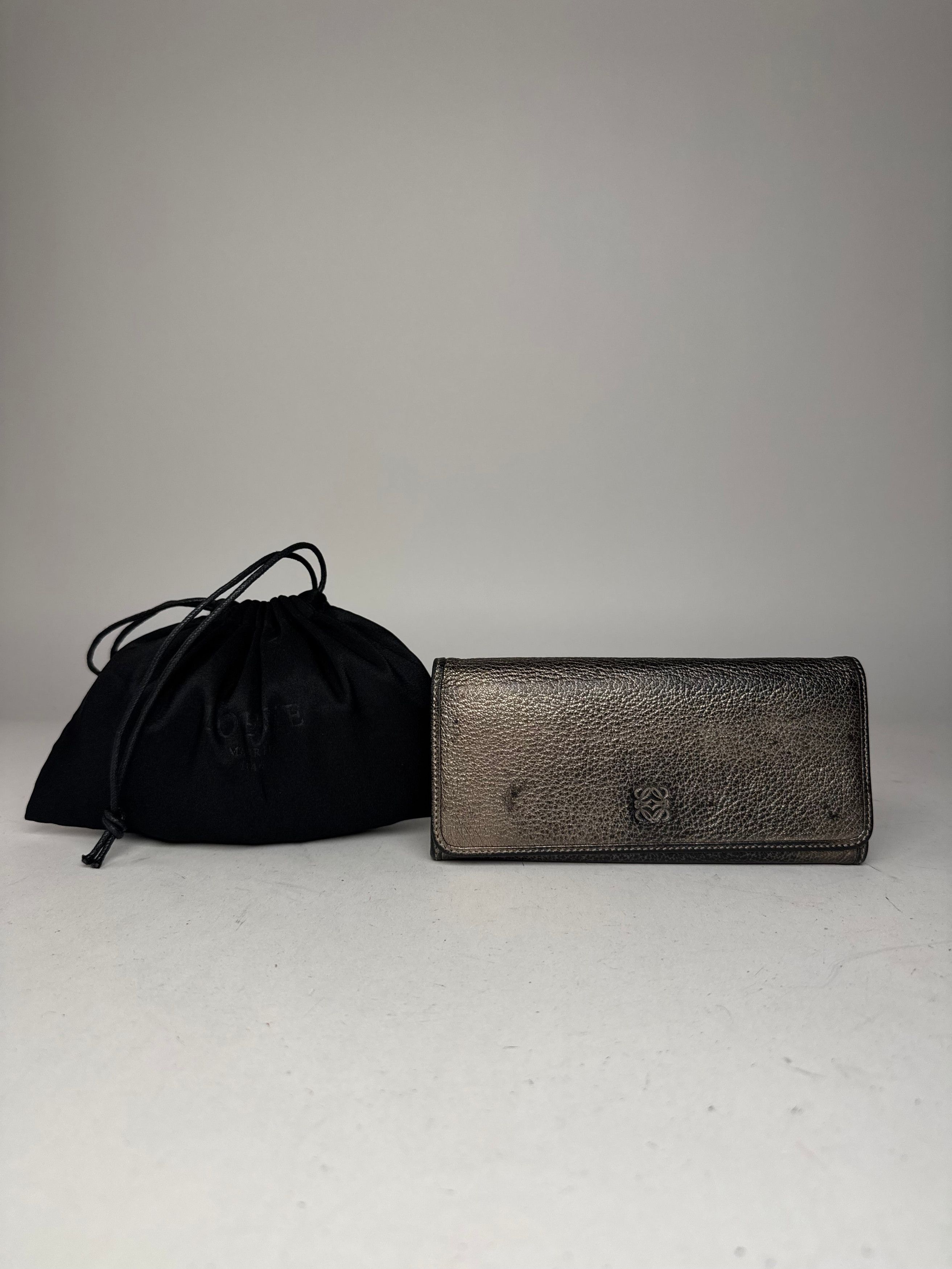 Loewe Vintage Madrid Leather Wallet Anthracite Size ONE SIZE - 13 Thumbnail