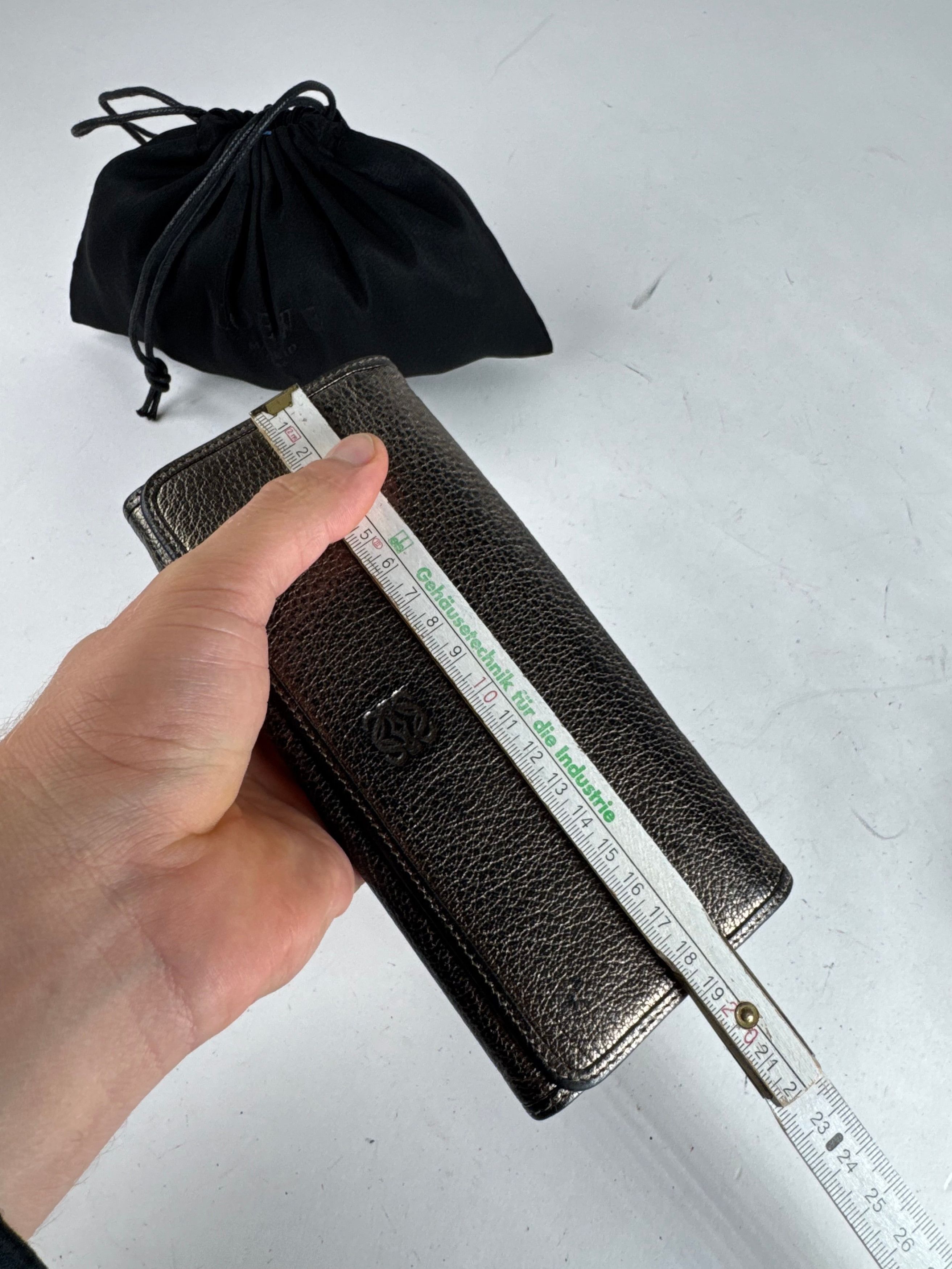 Loewe Vintage Madrid Leather Wallet Anthracite Size ONE SIZE - 6 Thumbnail