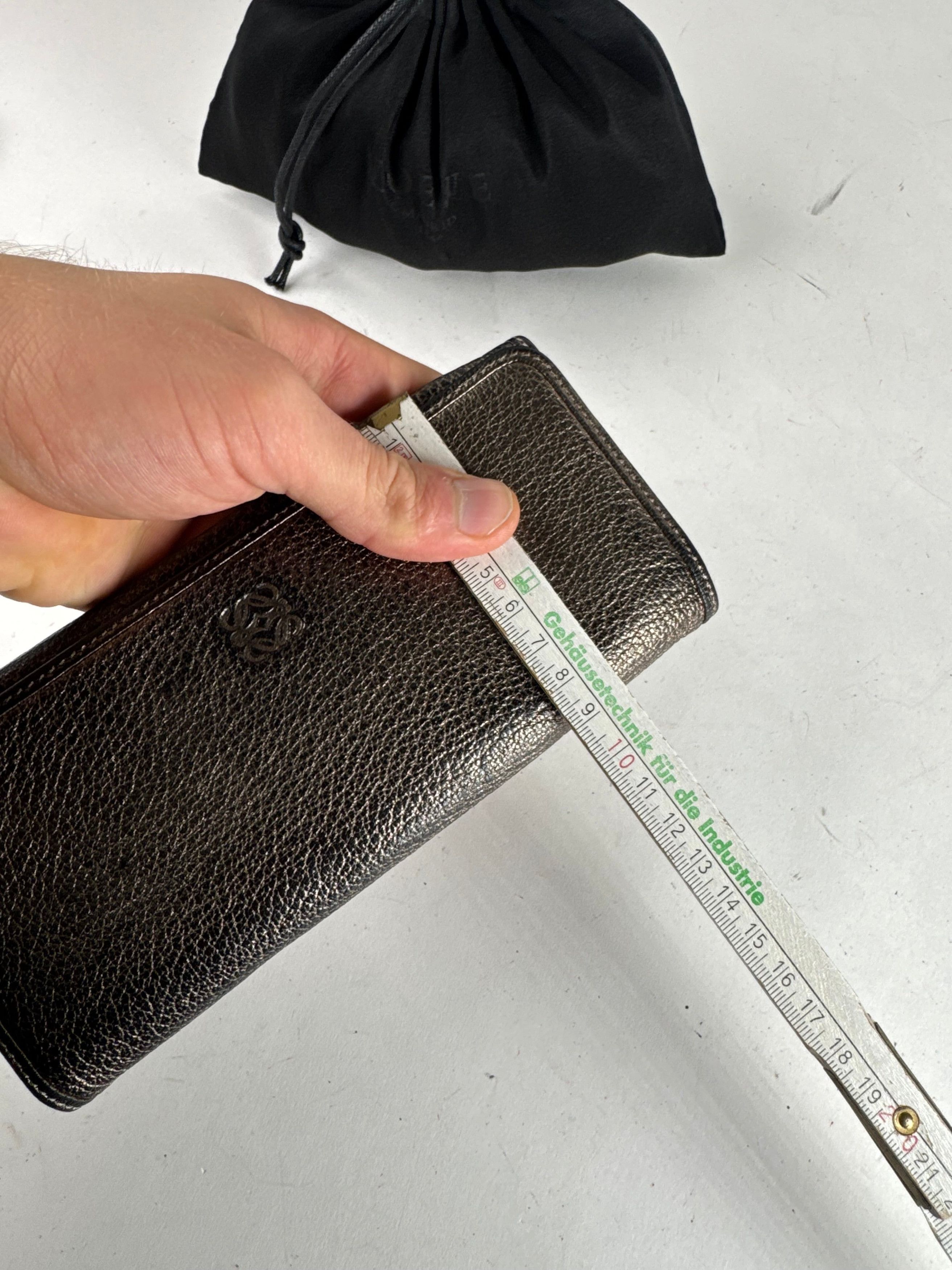 Loewe Vintage Madrid Leather Wallet Anthracite Size ONE SIZE - 7 Thumbnail