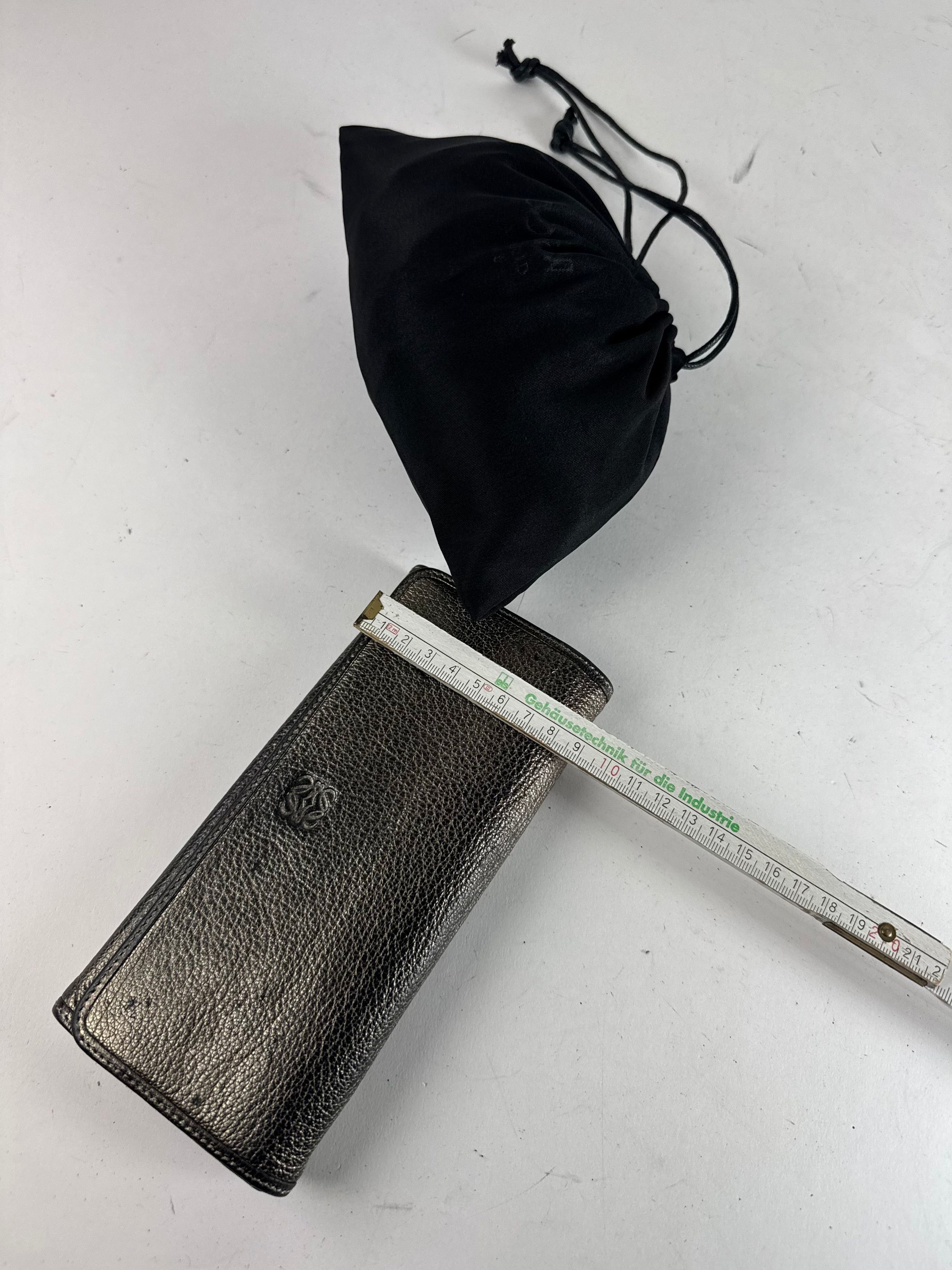 Loewe Vintage Madrid Leather Wallet Anthracite Size ONE SIZE - 12 Thumbnail