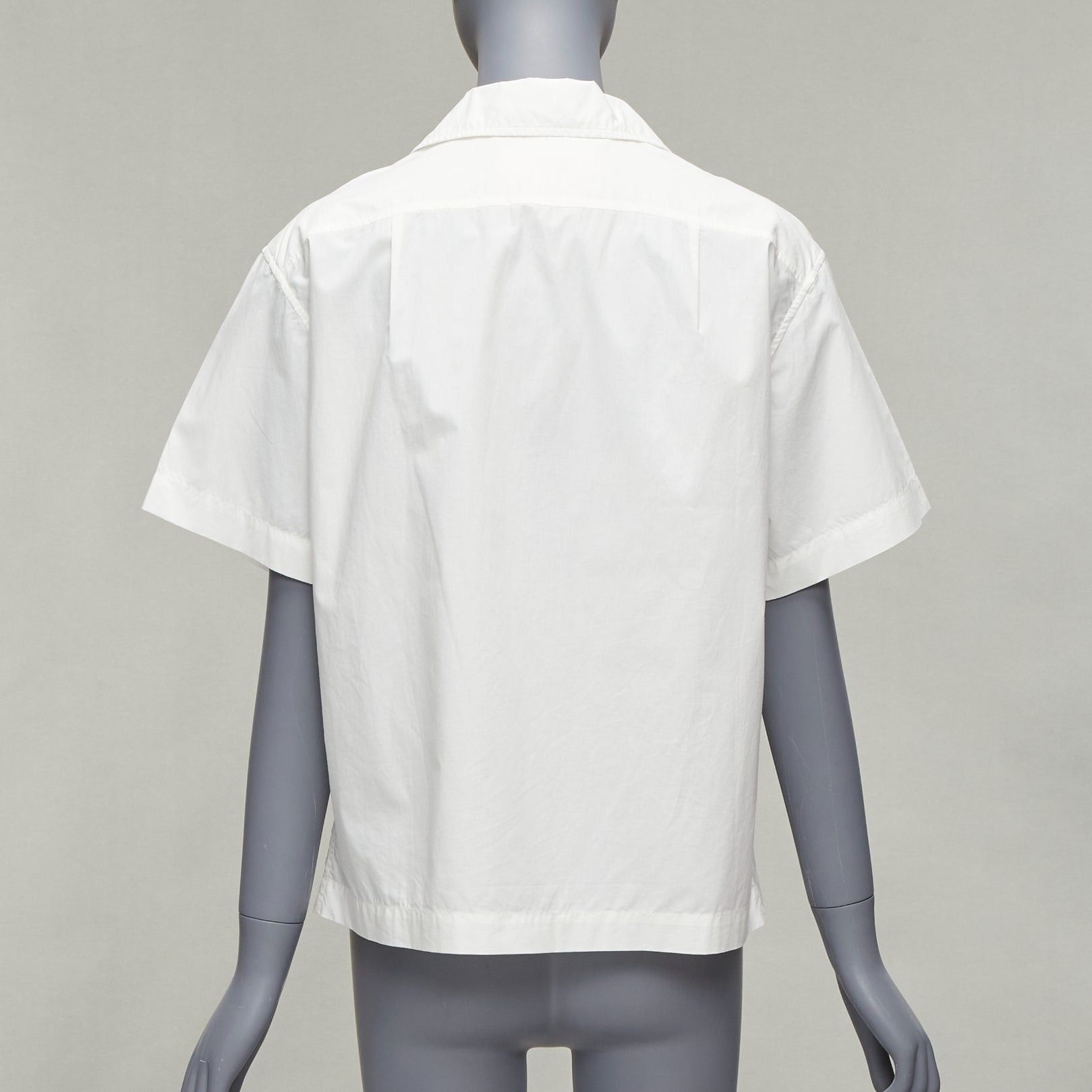 Marni MARNI Maria Magdalena Suarez white cotton yellow tiger print shirt IT36 XXS Size XS / US 0-2 / IT 36-38 - 5 Thumbnail